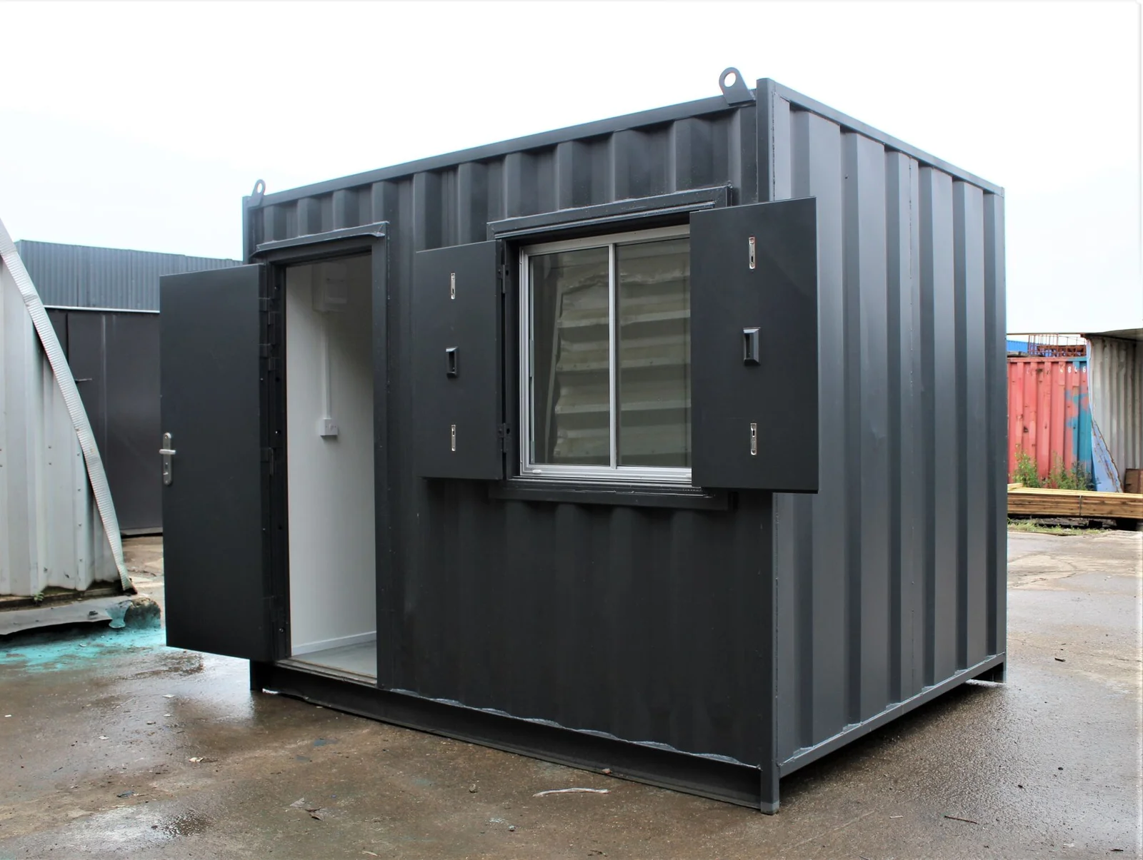 10ft Modified Shipping Container Office - Image 1