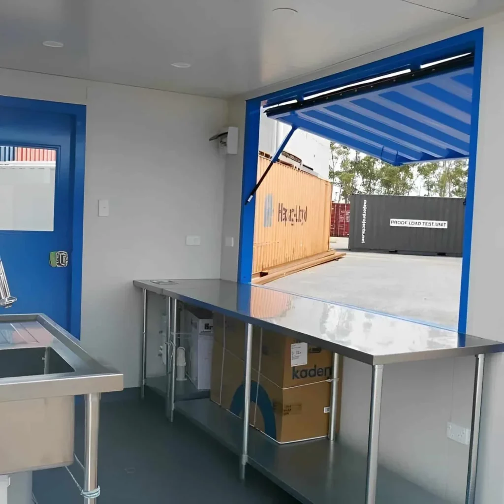 10ft Custom Container Fast Food & Coffee Shop