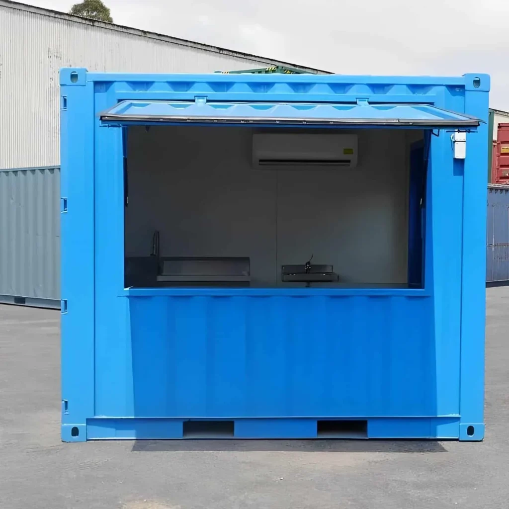 10ft Custom Container Fast Food & Coffee Shop