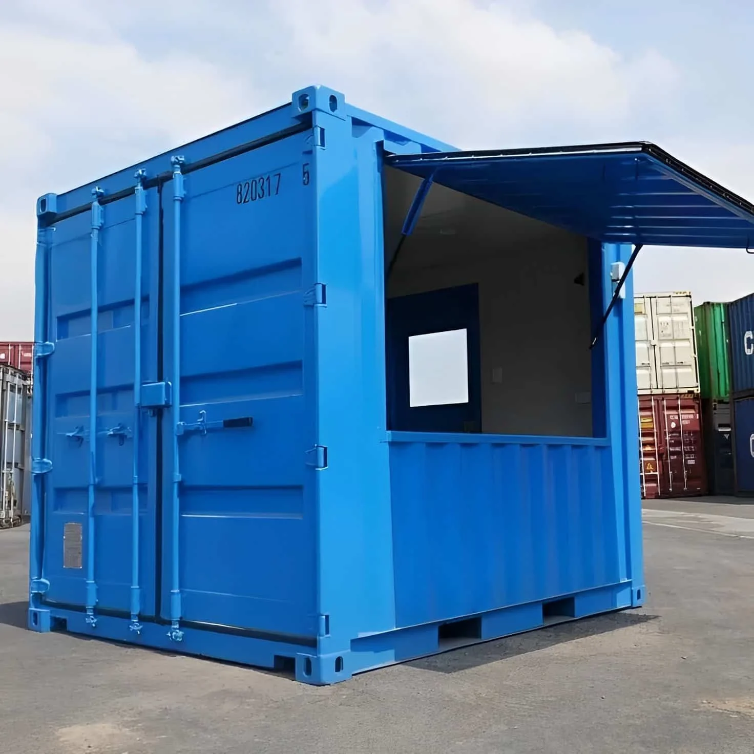 10ft Custom Container Fast Food & Coffee Shop - Image 4