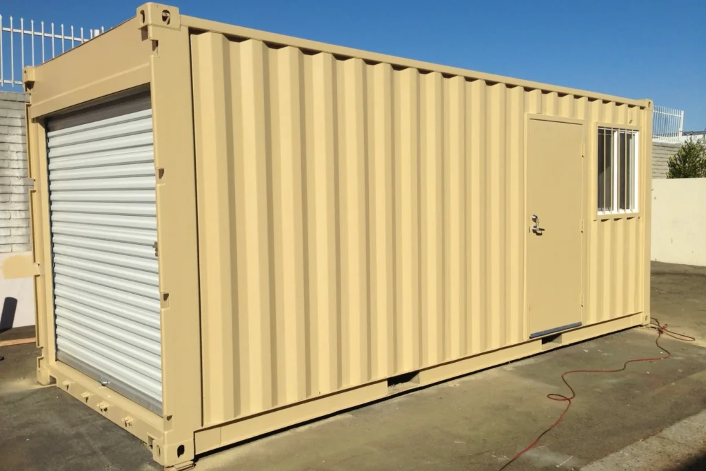 16ft High Cube Storage Container with Roll-Up Door