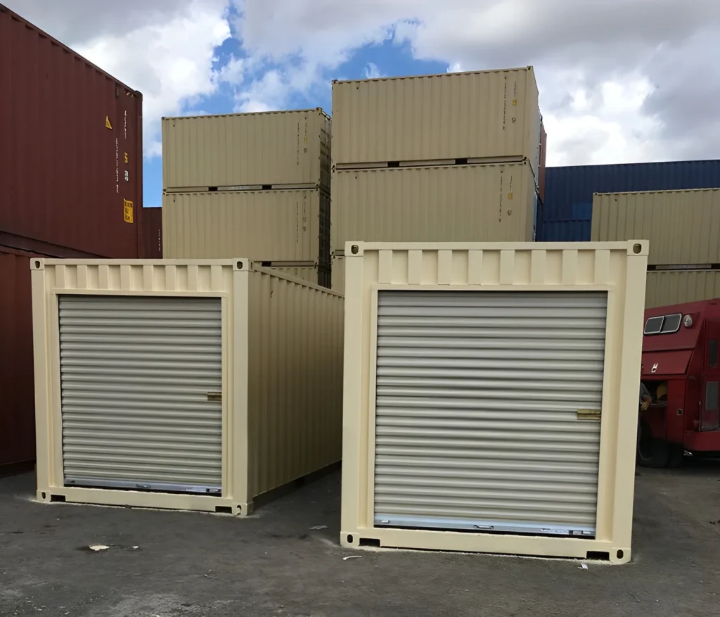 16ft High Cube Storage Container with Roll-Up Door