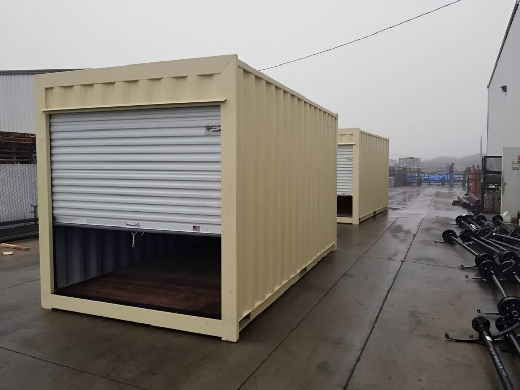 16ft Storage Container with Roll-Up Door