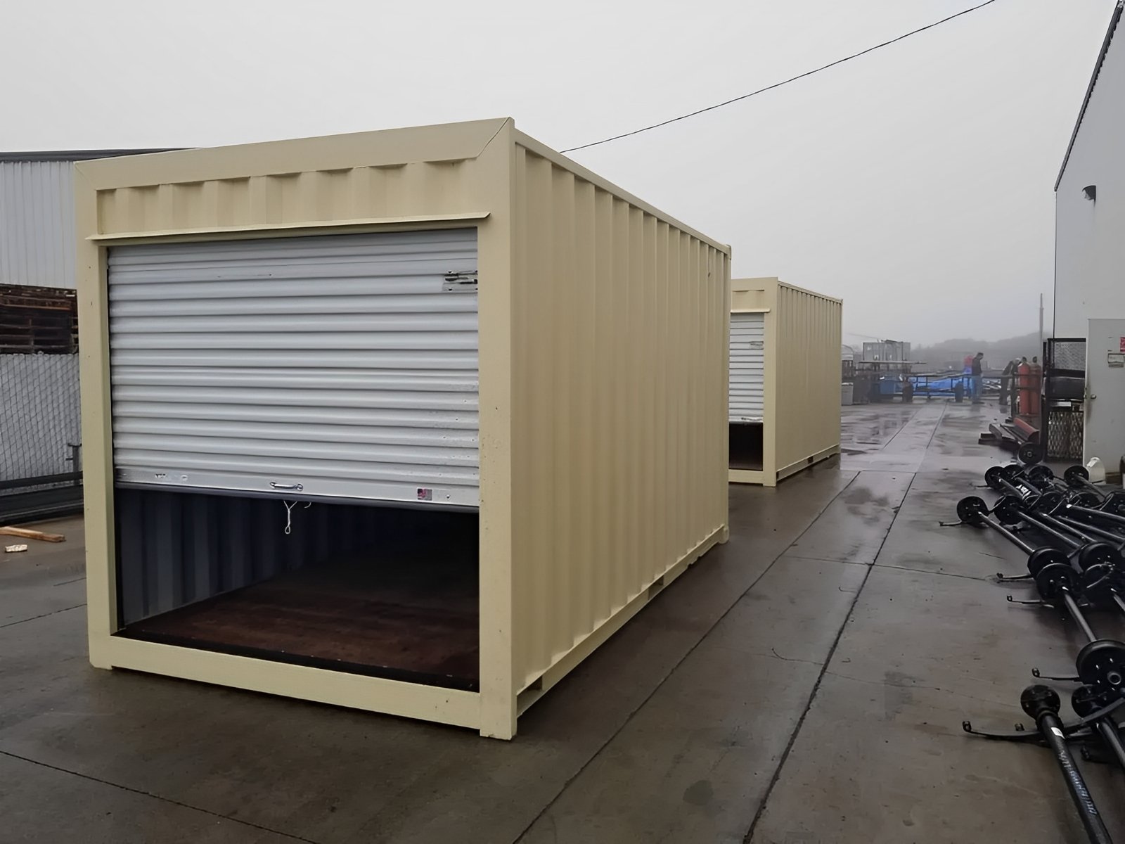 16ft Storage Container with Roll-Up Door - Image 2
