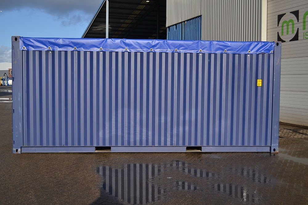 20ft Open Top Soft Roof Shipping Container - Image 1