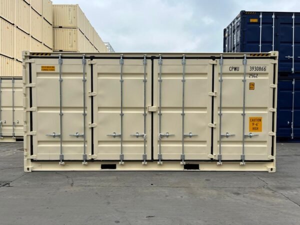 20ft Open Side 2-Door Shipping Container