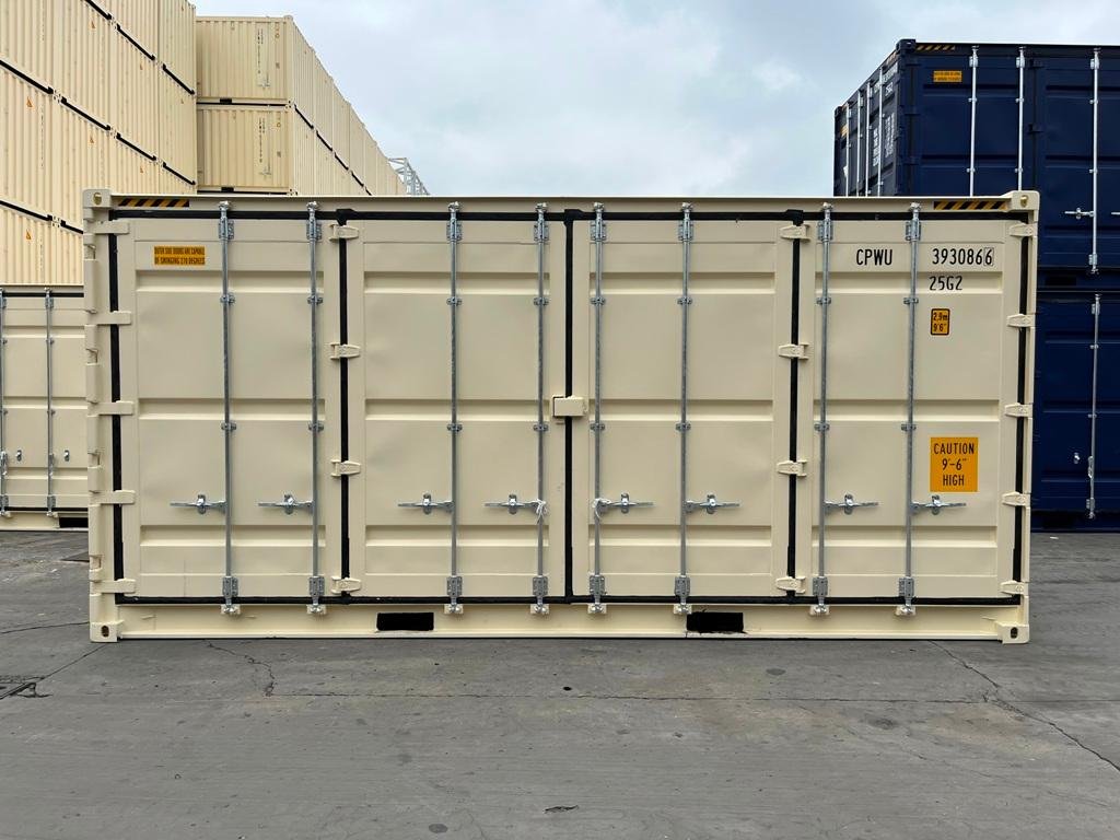 20ft Open Side 2-Door Shipping Container - Image 1