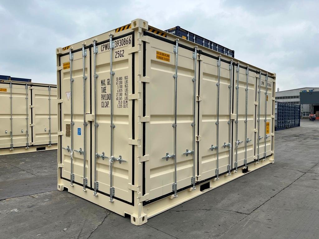 20ft Open Side 2-Door Shipping Container - Image 2