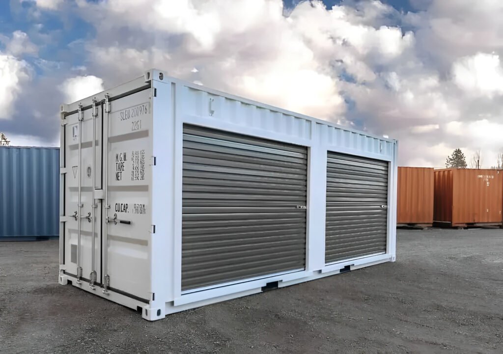 20ft Shipping Container with Two Side Roll-Up Doors