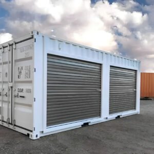 20ft Shipping Container with Two Side Roll-Up Doors - Image 2