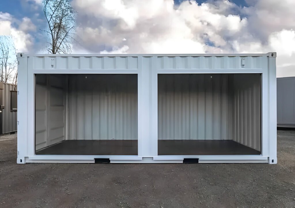 20ft Shipping Container with Two Side Roll-Up Doors