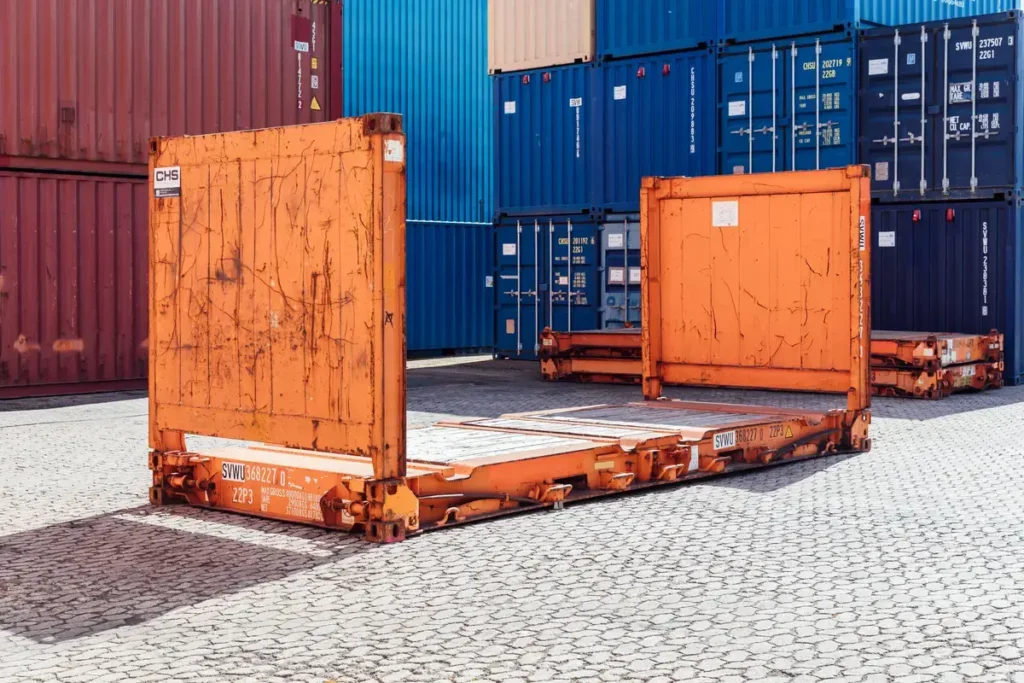20ft Used Flat Rack Container