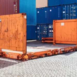 20ft Used Flat Rack Container - Image 2