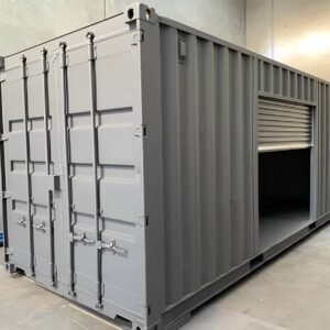 20ft Shipping Container with One-Side  Roll-Up Door