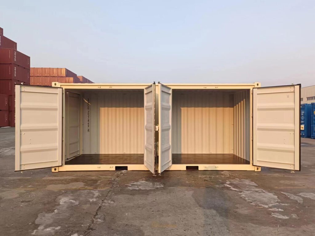 20ft Open Side 2-Door Shipping Container