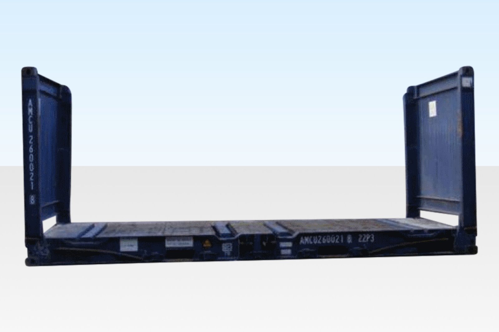 20ft Used Flat Rack Container - Image 1