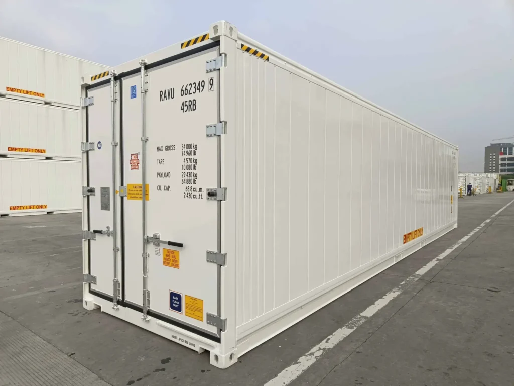 40ft One-Trip High Cube Reefer Container - Image 3