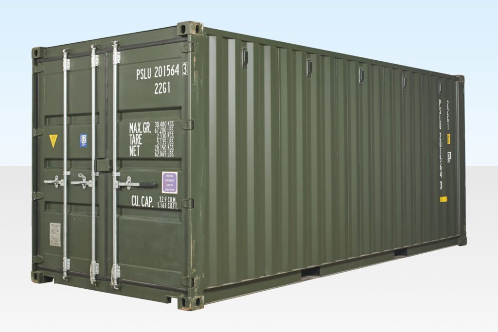 20ft Double Door Shipping Container with Doors on Both Ends