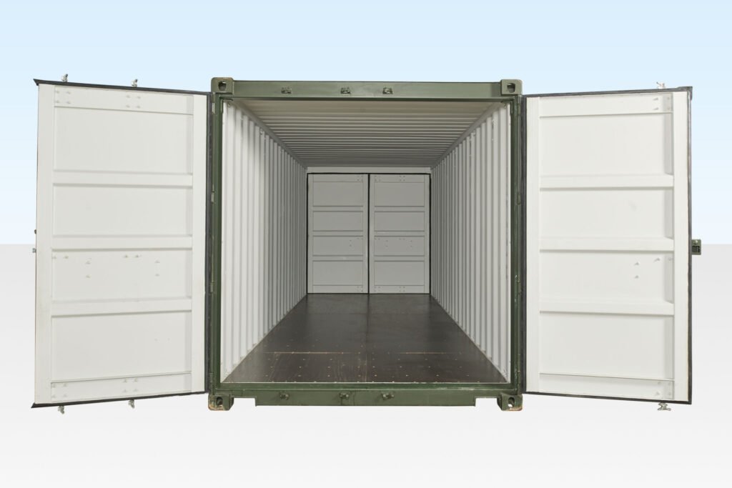 20ft Double Door Shipping Container with Doors on Both Ends