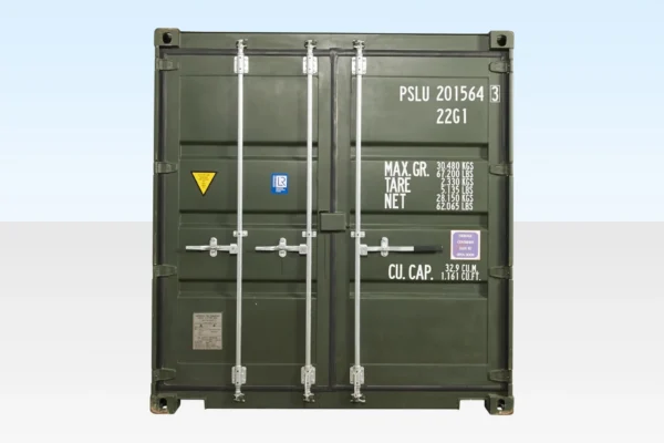 20ft Double Door Shipping Container with Doors on Both Ends