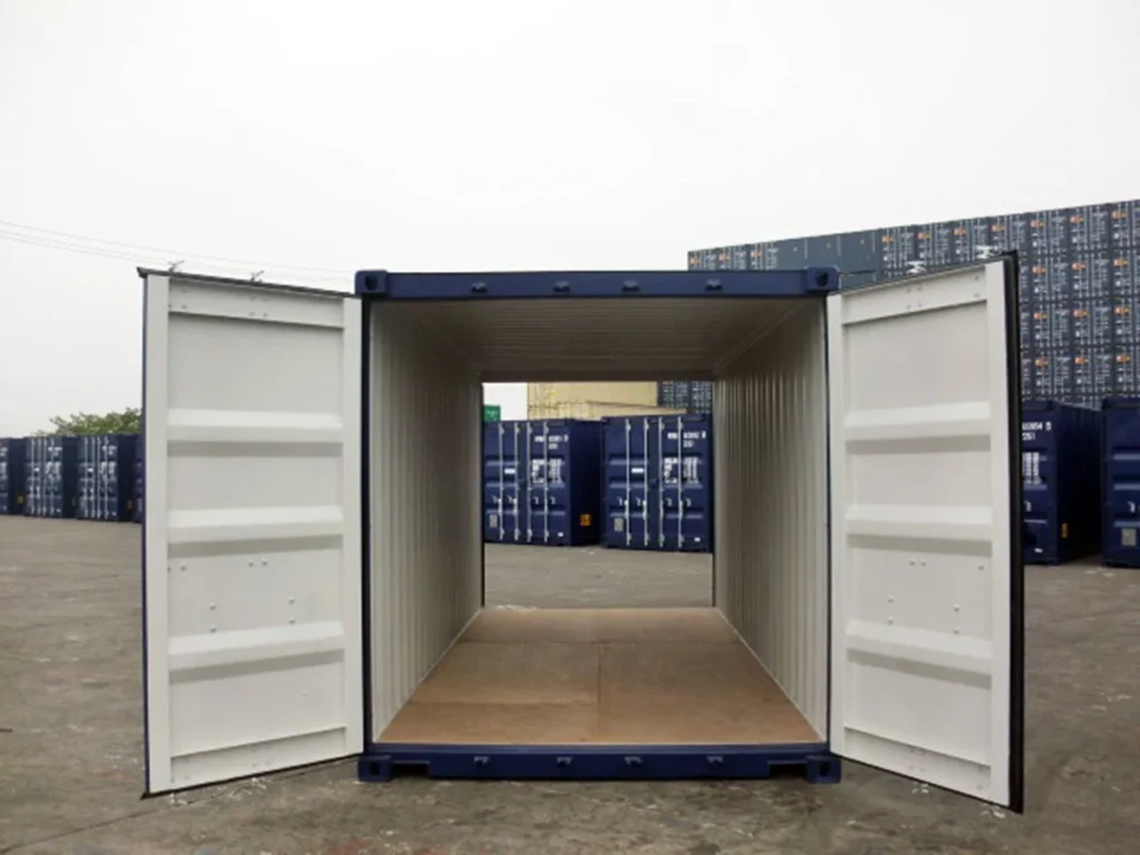 20ft Double Door High Cube Shipping Container with Doors on Both Ends