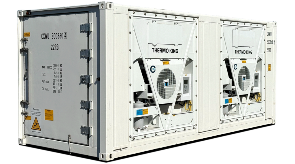 20ft Blast Freezer Container –40°F to 70°F (460V/230V, 3-Phase)