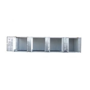 40FT High Cube Storage Shipping Container w/4 Open Side Doors - Image 4